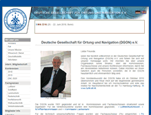 Tablet Screenshot of dgon.de